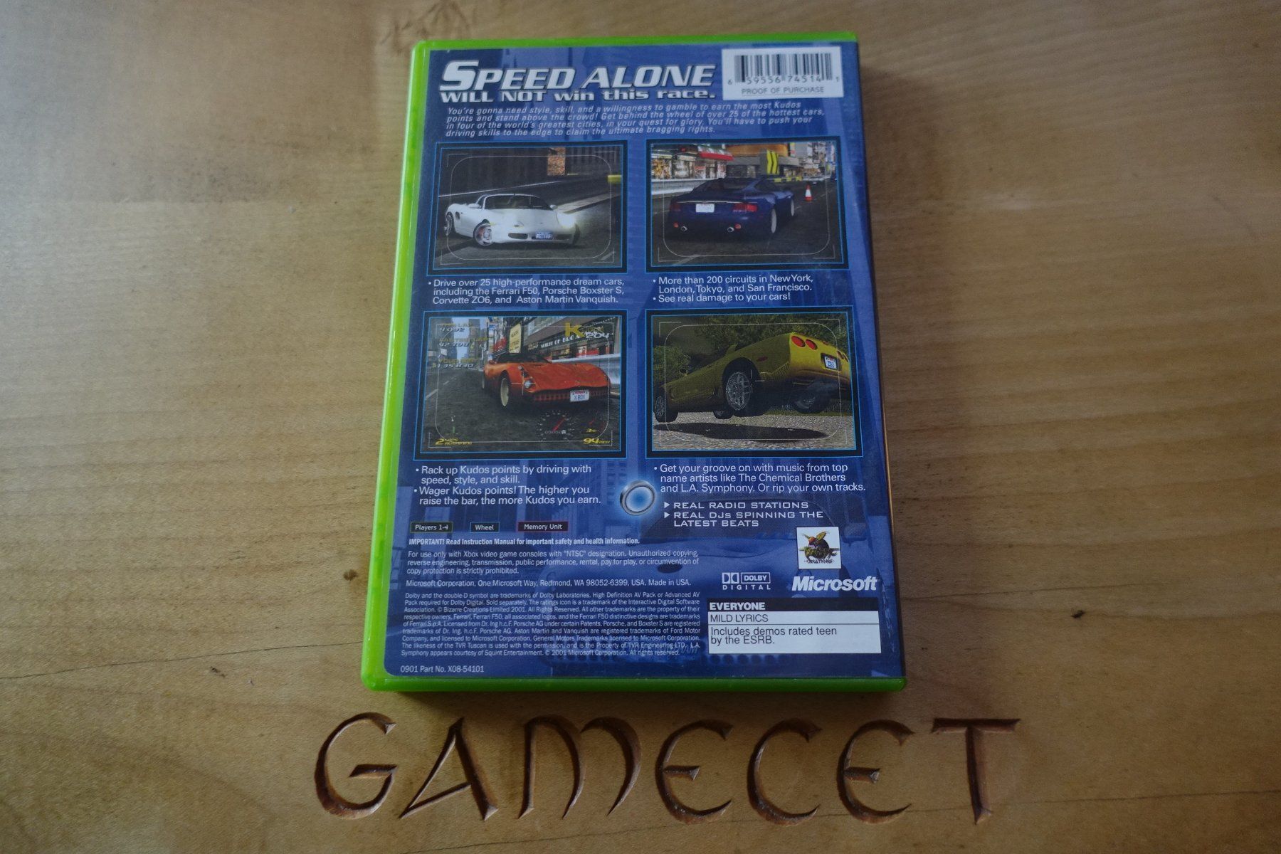 Microsoft Giochi: Project Gotham Racing - Amerika – Usato da Steinach venduto da Gamecet 2