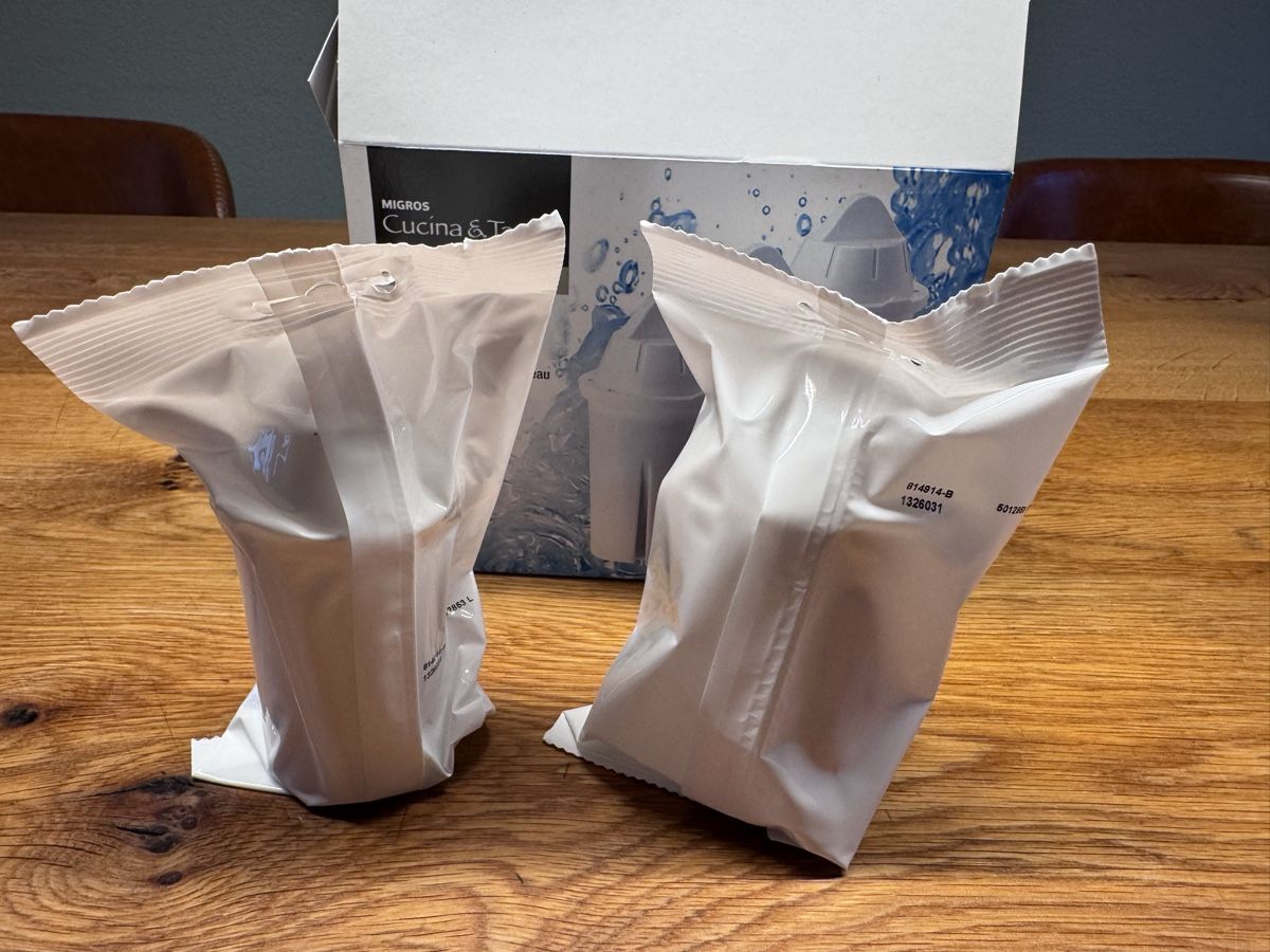 Migros Sanitari: 2x Migros Brita Wasserfilter-Kartuschen – Usato da Niederbüren venduto da Oetschli 1