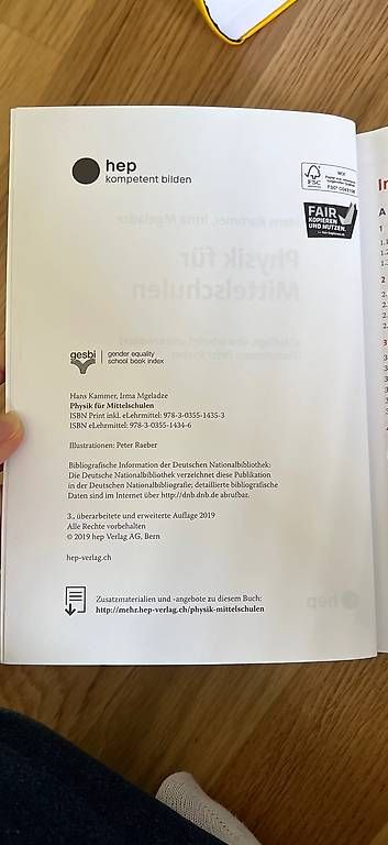 Libri: Physik für Mittelschulen – Usato da Zürich venduto da Berrrfin 1