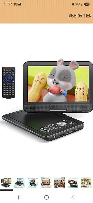 Tragbarer Mediaplayer: Tragbarer DVD Player Yoton – Gebraucht aus Ried-Brig von babs1117 3