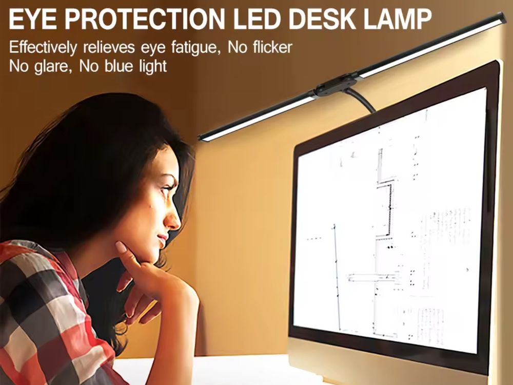 Lampade: Double Single Head Led Clip Desk Lamp Dimmable Computer – Nuovo e nell'imballaggio originale da St. Gallen venduto da Stirnrunzler 1