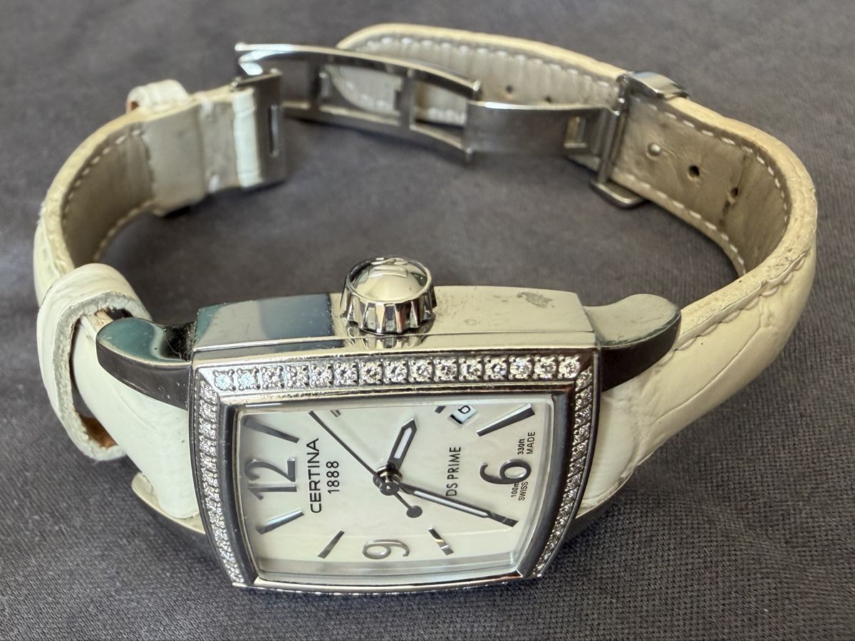 Certina Uhren: Certina DS Prima Square Pearl - 58 Brillianten – Gebraucht aus Gebenstorf von normen78 1