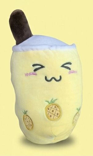 Spielzeuge: Peluche bubble tea pineapple 24cm – Neu und originalverpackt aus Echandens von Sebounet
