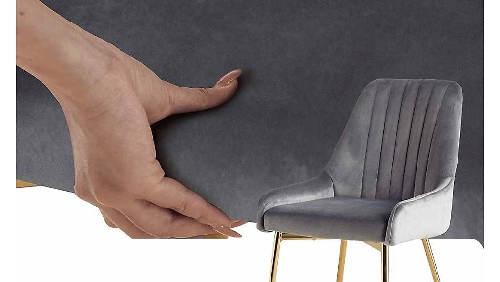 Stühle: 4 Esszimmerstühle , Samt Polsterstüle – Gebraucht aus Bülach von shaza72 1