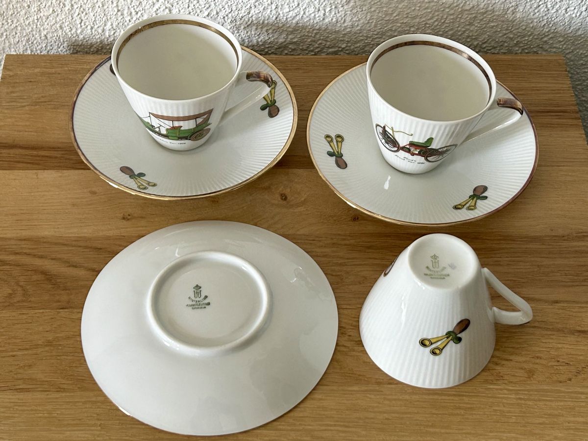Winterling Geschirrsets: Vintage Kaffeetassen Oldtimer Winterling Bavaria 2er Set – Gebraucht aus Wettingen von Mmccl 1