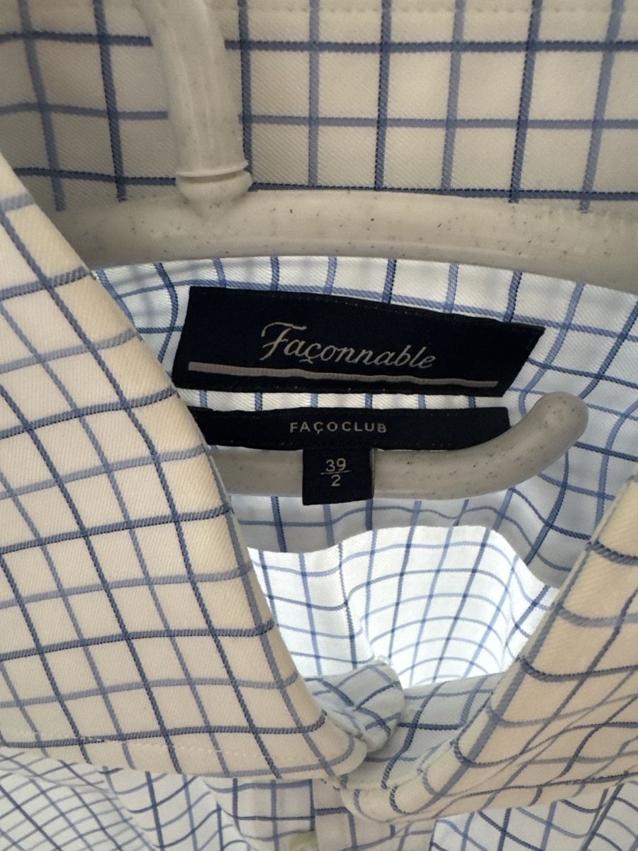 Camicie: Facsconnable Hemd, Grösse 39 – Difettoso da Wettswil venduto da GP_18 1
