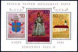 LIECHTENSTEIN BESUCH SEINER HEILIGKEIT**POSTFRISCH** - H577