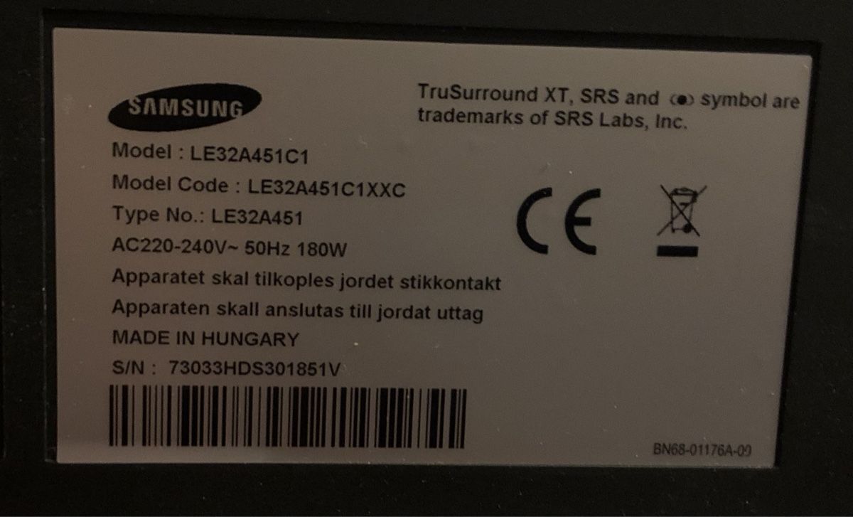 Televisori: SAMSUNG TV – Usato da Staad SG venduto da mik_9q78 3