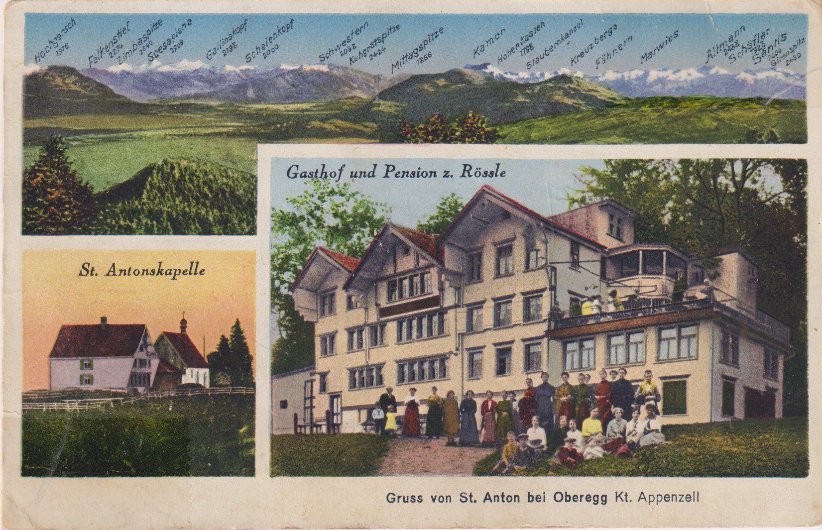 Cartoline postali: Ansichtskarte St. Anton - ungelaufen – Usato da Eschlikon TG venduto da PhilCon