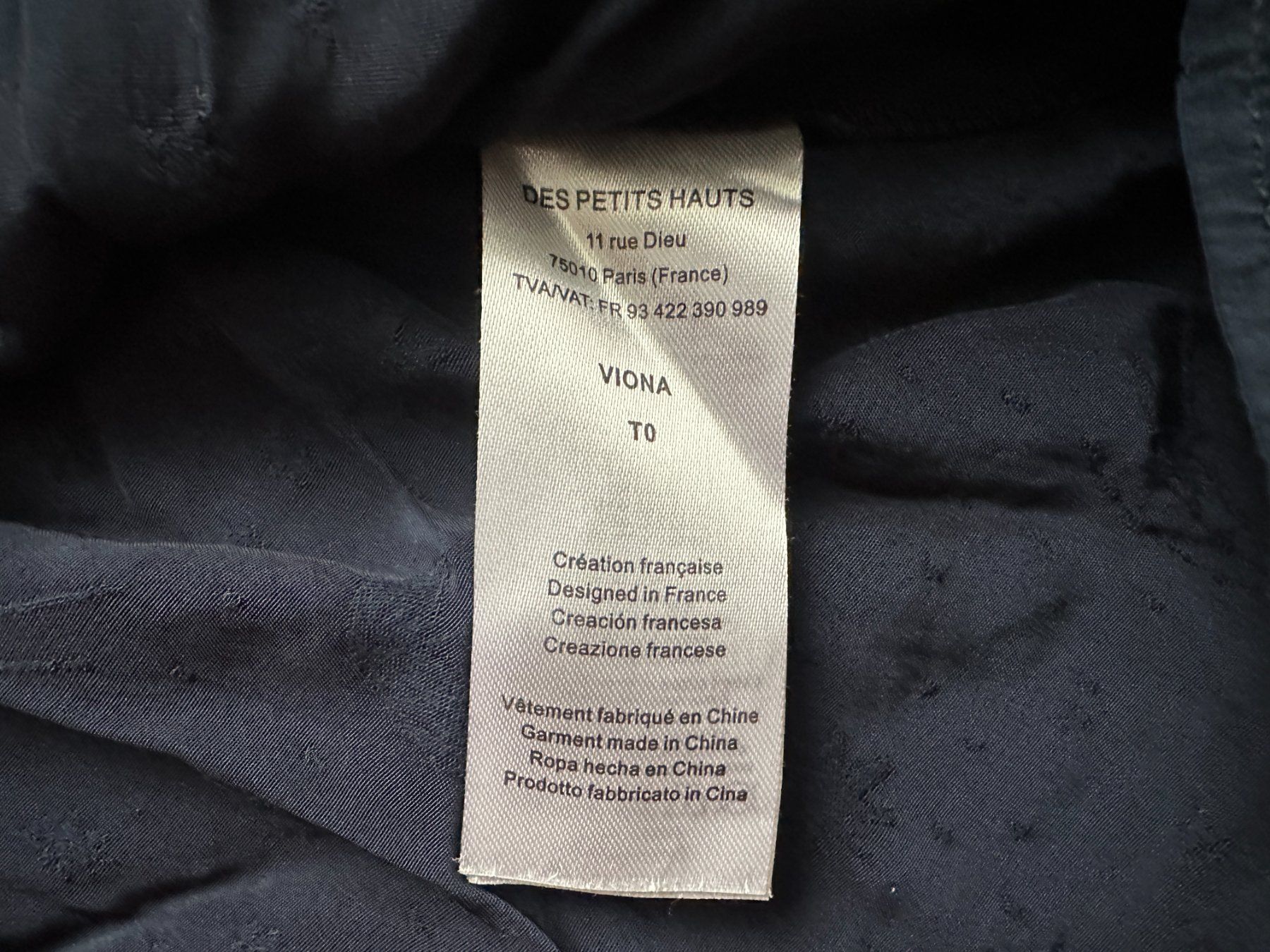 Des Petits Hauts Blusen: Des Petits Hauts Blouse VIONA T0/EU34 – Gebraucht aus Lausanne von brixton 8