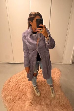 PAUL SMITH pelliccia double face, real fur, tg. 40