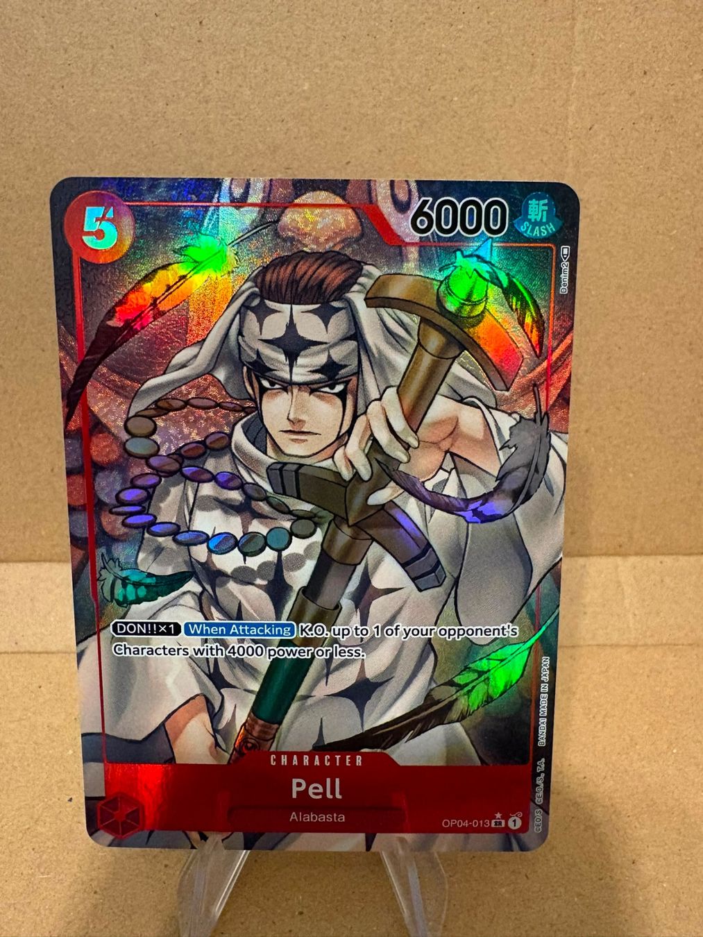 Bandai Cartes à collectionner: One Piece TCG - OP04-013 Pell – Neuf (Voir description) à Birsfelden par alex4127