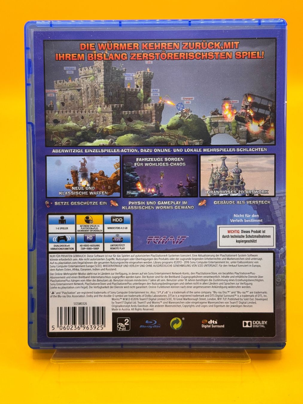 Sony Giochi: Worms W.M.D PS4 Spiel – Usato da Oberwil b. Zug venduto da silver2024 1
