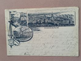 Litho PK / Rorschach - Gelaufen 1899