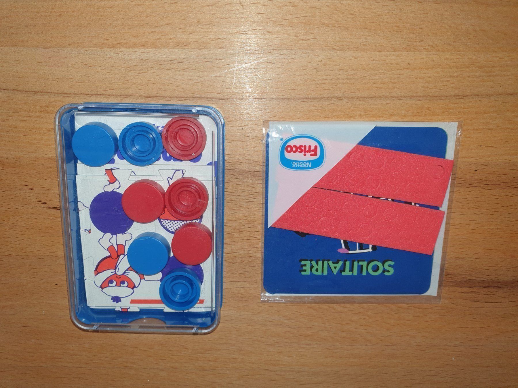Giochi: 2 Reisespiele Solitaire Quatro – Nuovo e nell'imballaggio originale da kaiseraugst venduto da Yohe