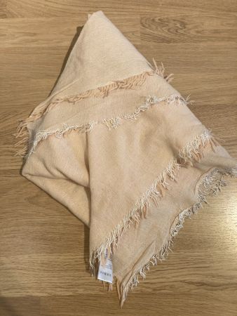 Juvia Schal - Wolle Modal Polyamid - rosa/beige Italy