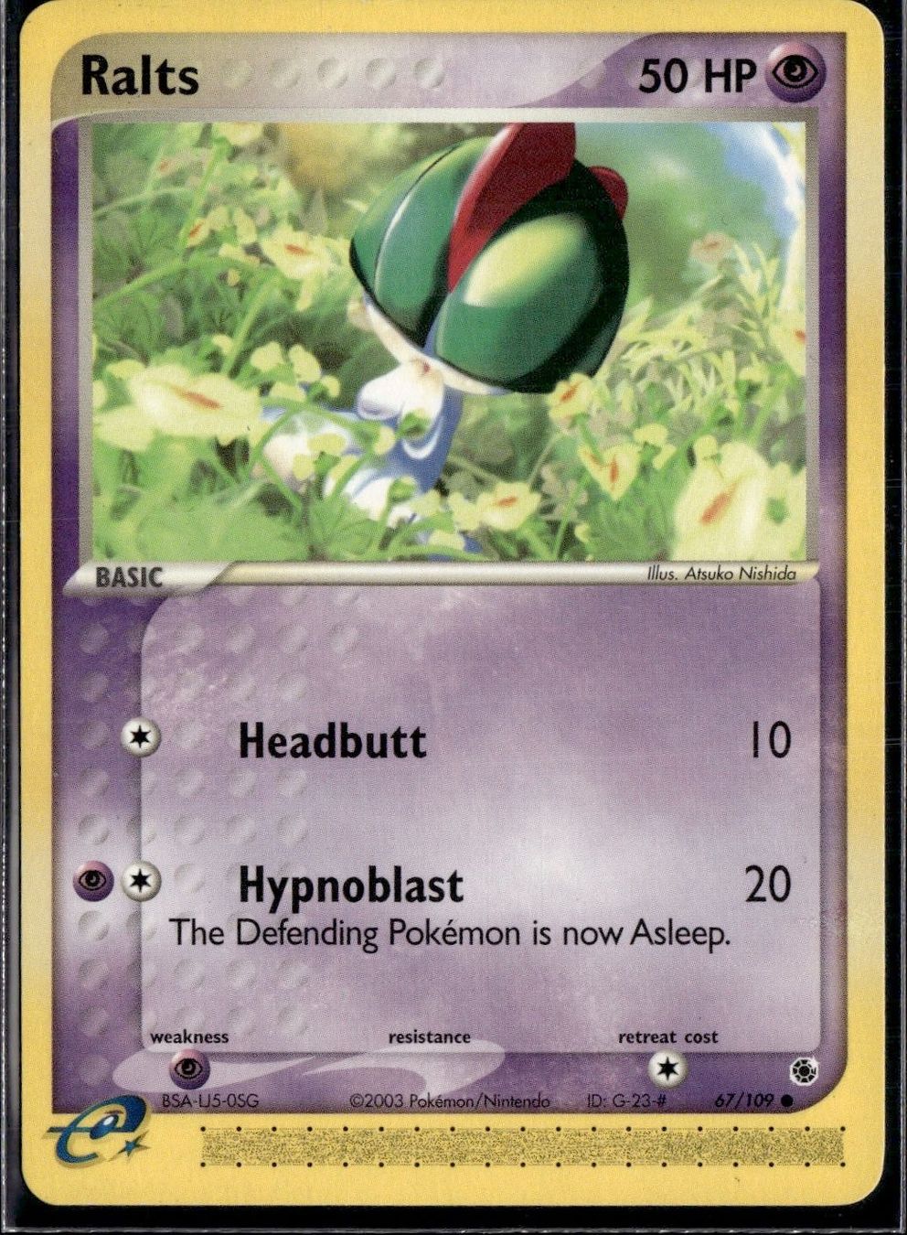 Pokémon Cartes à collectionner: Ralts 67/109 Ruby and Sapphire – D'occasion à Zürich par pokemon_cards