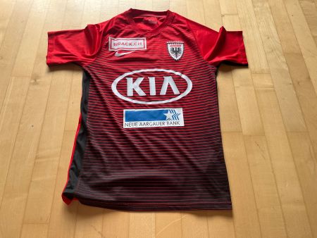 FC Aarau Matchworn Trikot 2018/19 Original