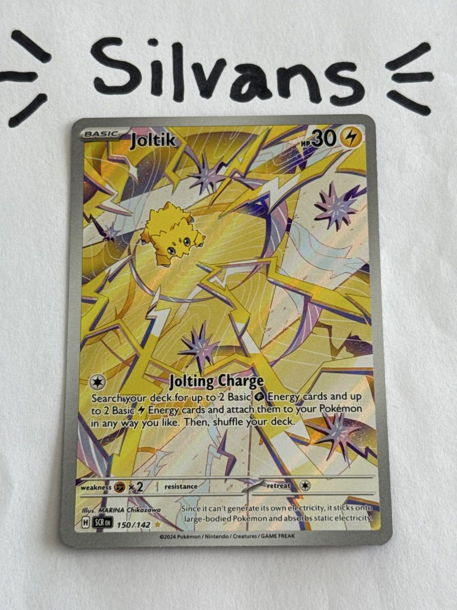 Pokémon Sammelbilder & Trading cards: Joltik Illustration 150/142 Stellar Crown Englisch – Neu (gemäss Beschreibung) aus Wil SG von Silvans