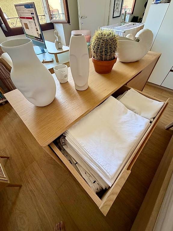 Cassettiere: Commode design en bois clair | Light wood designer chest – Usato da Carouge GE venduto da mma_7n9b 2