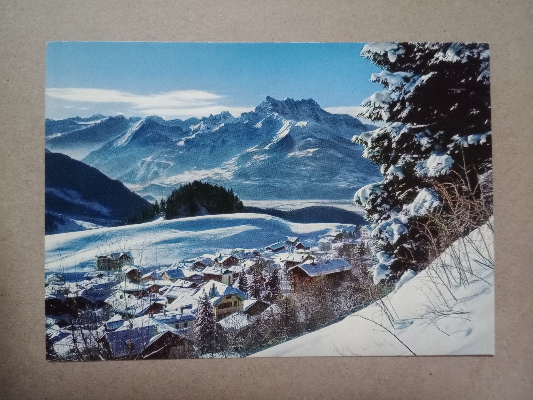 Cartoline postali: Ak Leysin Winter Waadt – Usato da Küttigen venduto da Melisch1000