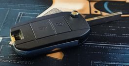 Autoschlüsselhülle mit Klappschlüssel!