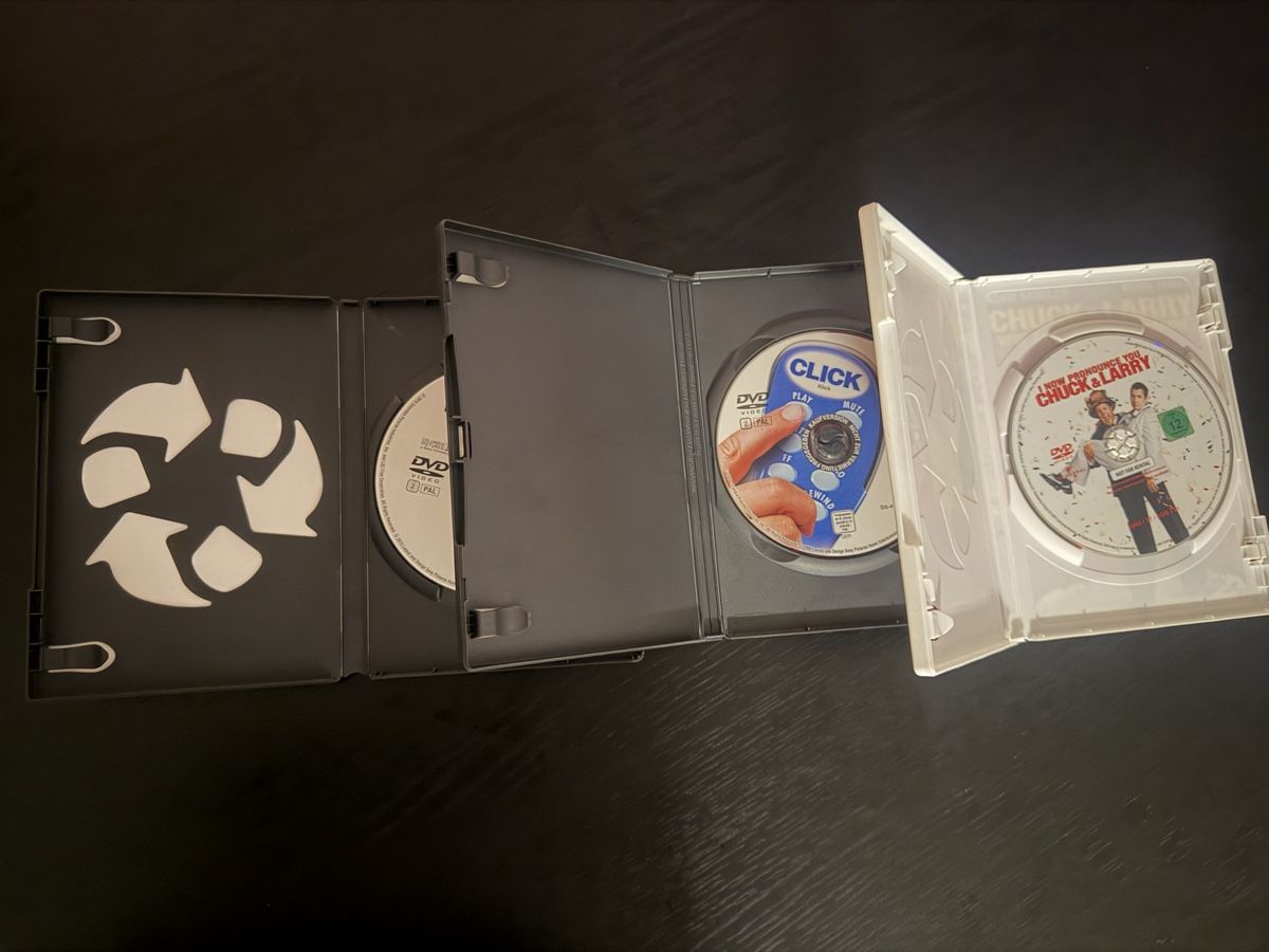 Tutti i DVDs: Klick, Chuck & Larry, Der Kaufhaus Cop – Usato da Lausen venduto da EisAmStiel94 2