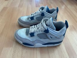 Nike Air Jordan 4 Retro Military Blue Grösse 43 gebraucht