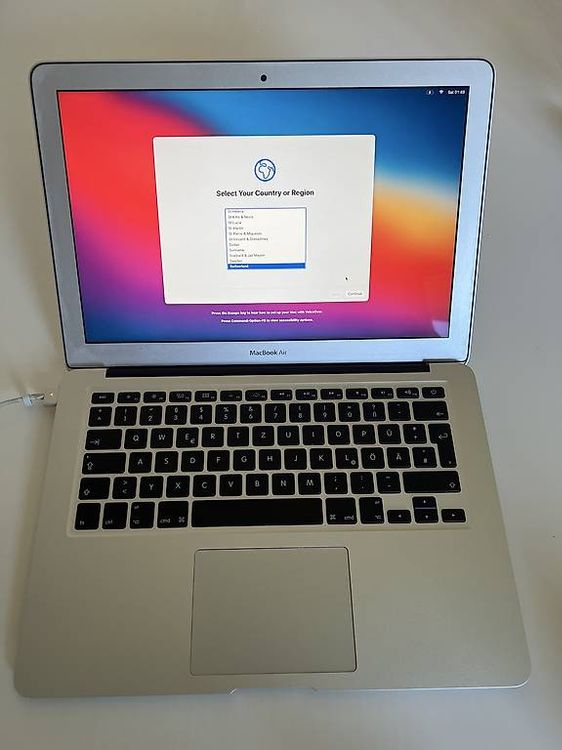 Notebook: Apple MacBook Air 13" 8GB RAM 256 GB HDD – Usato da Zürich venduto da gup_rfb9