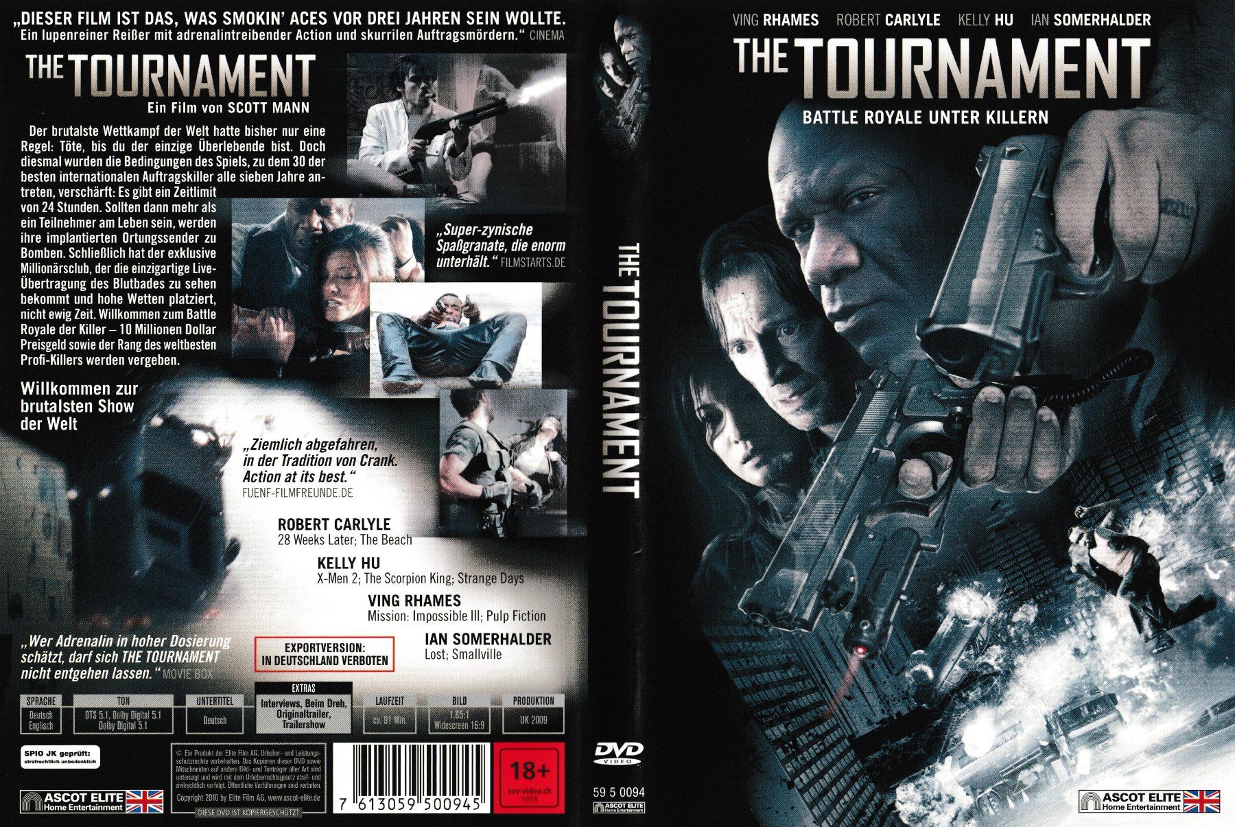 Tutti i DVDs: DVD - The Tournament – Usato da Langnau am Albis venduto da MediaRescuerKeLoX