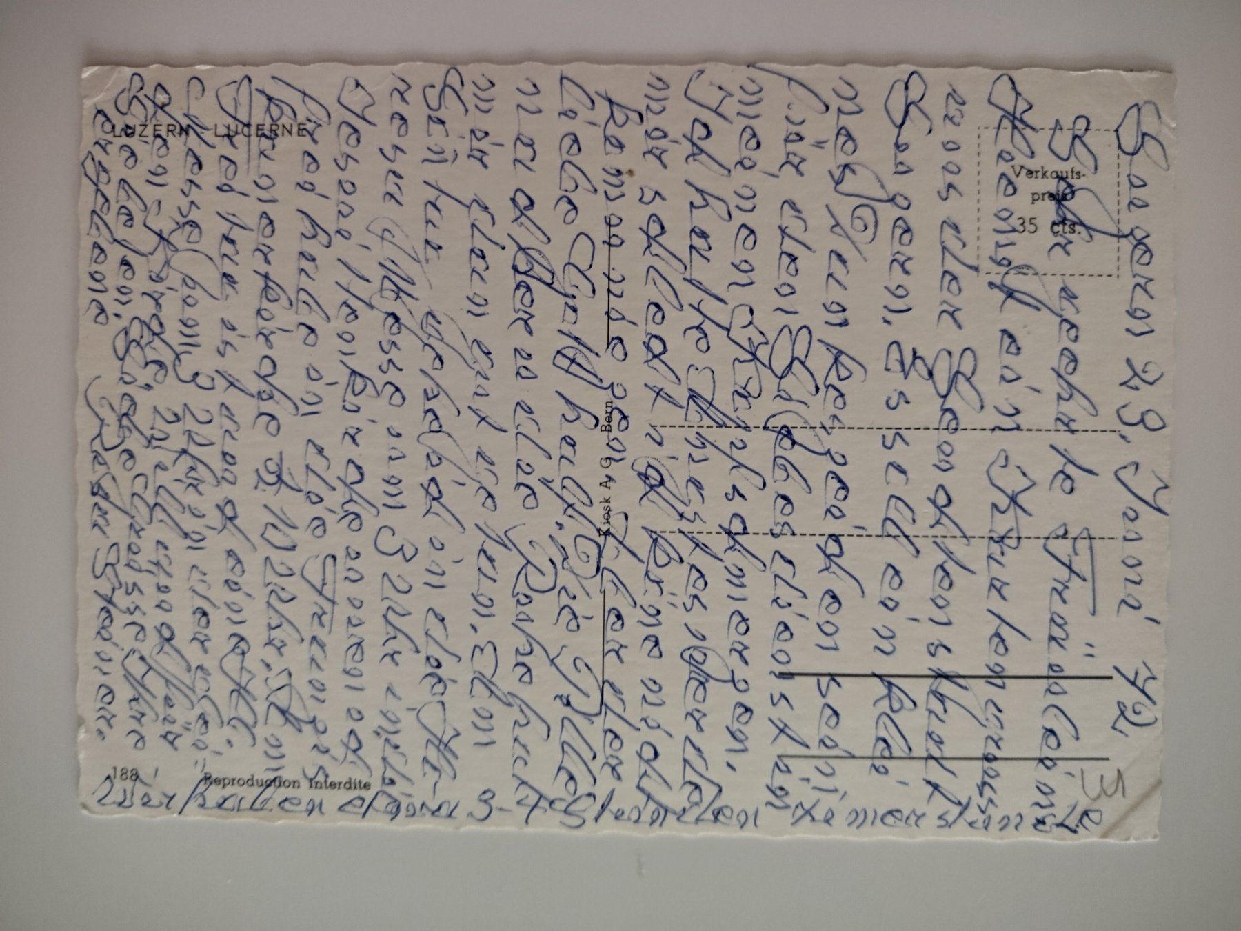 Ansichtskarten: Luzern Vintage Postkarte – Gebraucht aus Ohmstal von Lebensfreude05 1