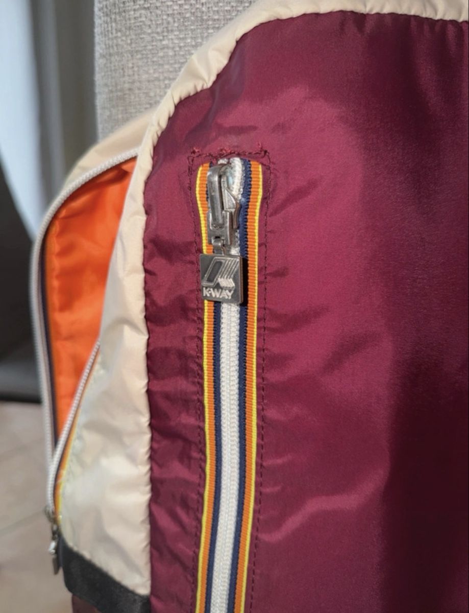 Zaini: K-Way mehrfarbiger Nylon-Rucksack – Usato da Roveredo GR venduto da caru88 3