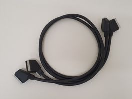 SCART - Verbindungskabel Stecker / Stecker, 2 Stück - TOP!
