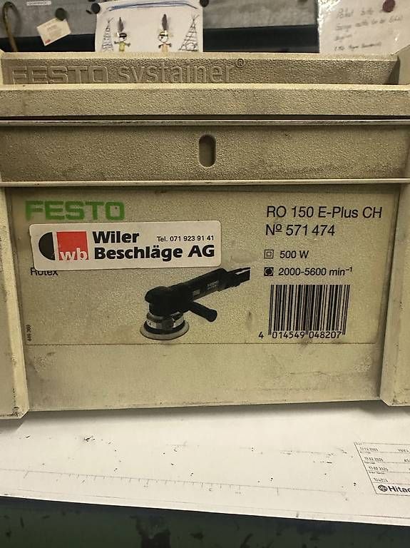 Smerigliatrici & Lucidatrici: Festo Rotex 150-E – Usato da Aathal-Seegräben venduto da rom_cg7q