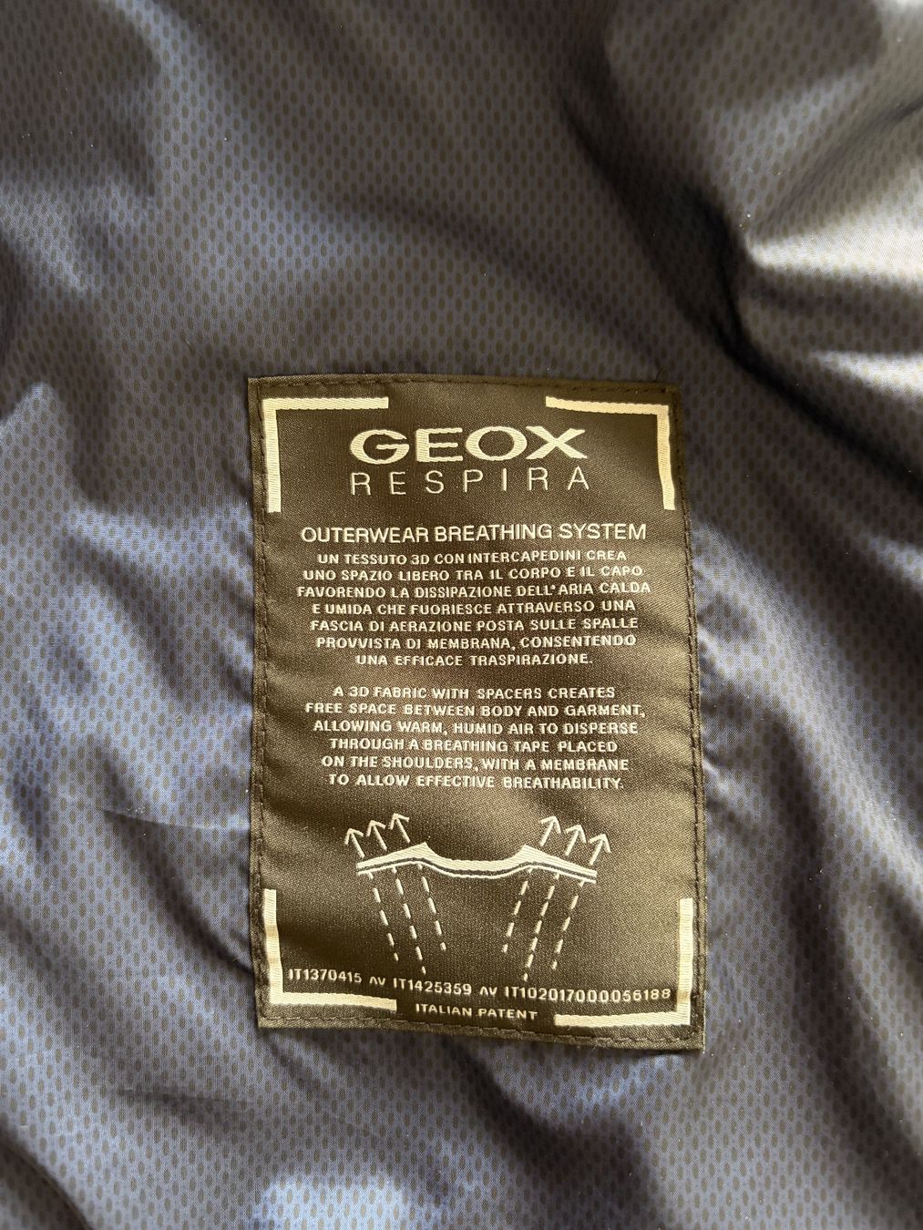 Geox Giacche: Geox Jacke, Grösse 52, atmungsaktiv, wasser- & windabweisend – Usato da Unterlunkhofen venduto da BP5002 4