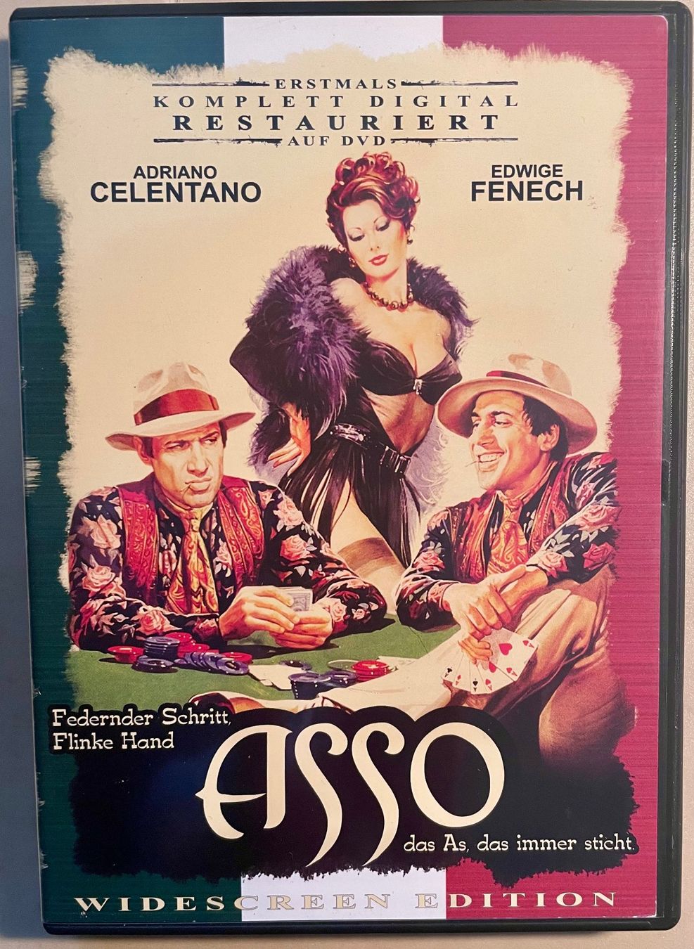 Tutti i DVDs: Asso (mit Adriano Celentano) – Usato da Brunnen venduto da Barfly5