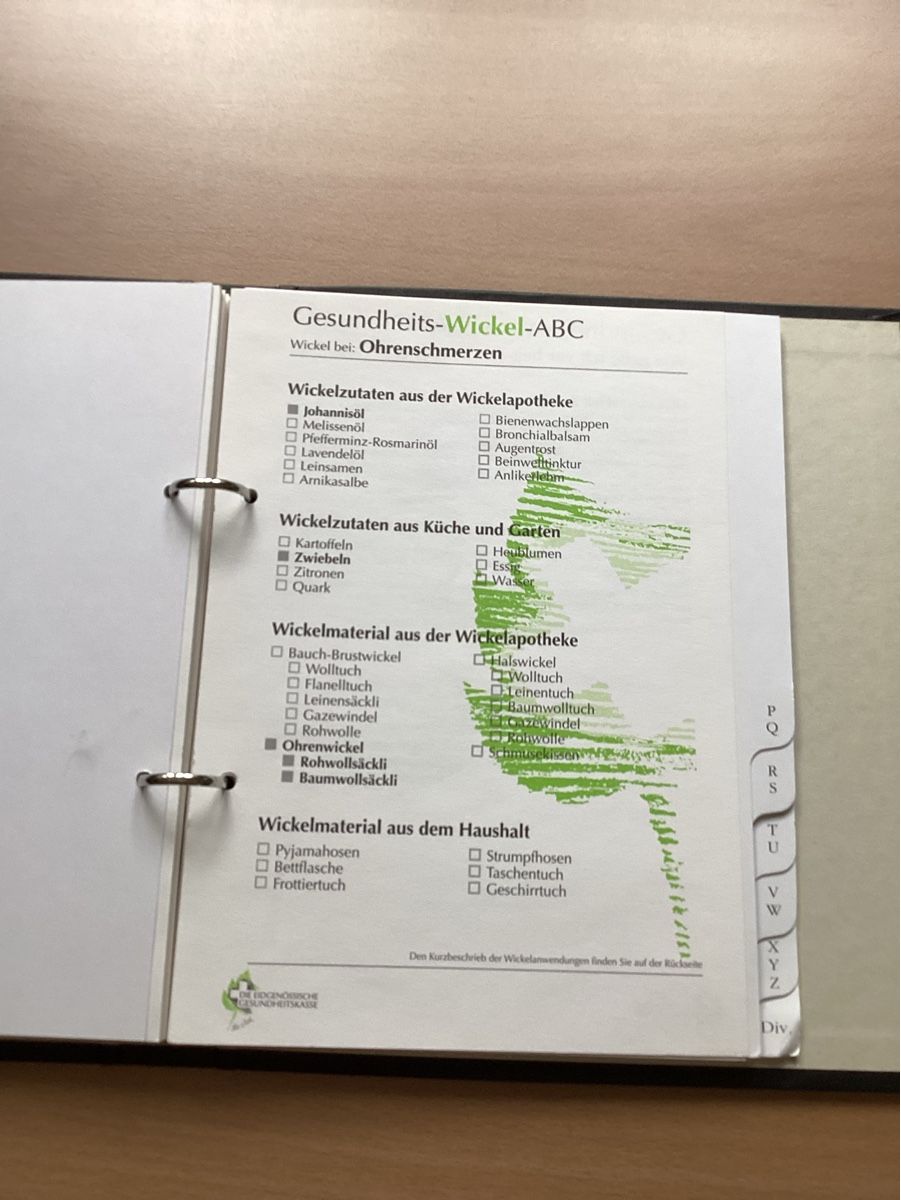 Libri: Gesundheits-Wickel-ABC – Usato da Wassen UR venduto da SABDOM 2