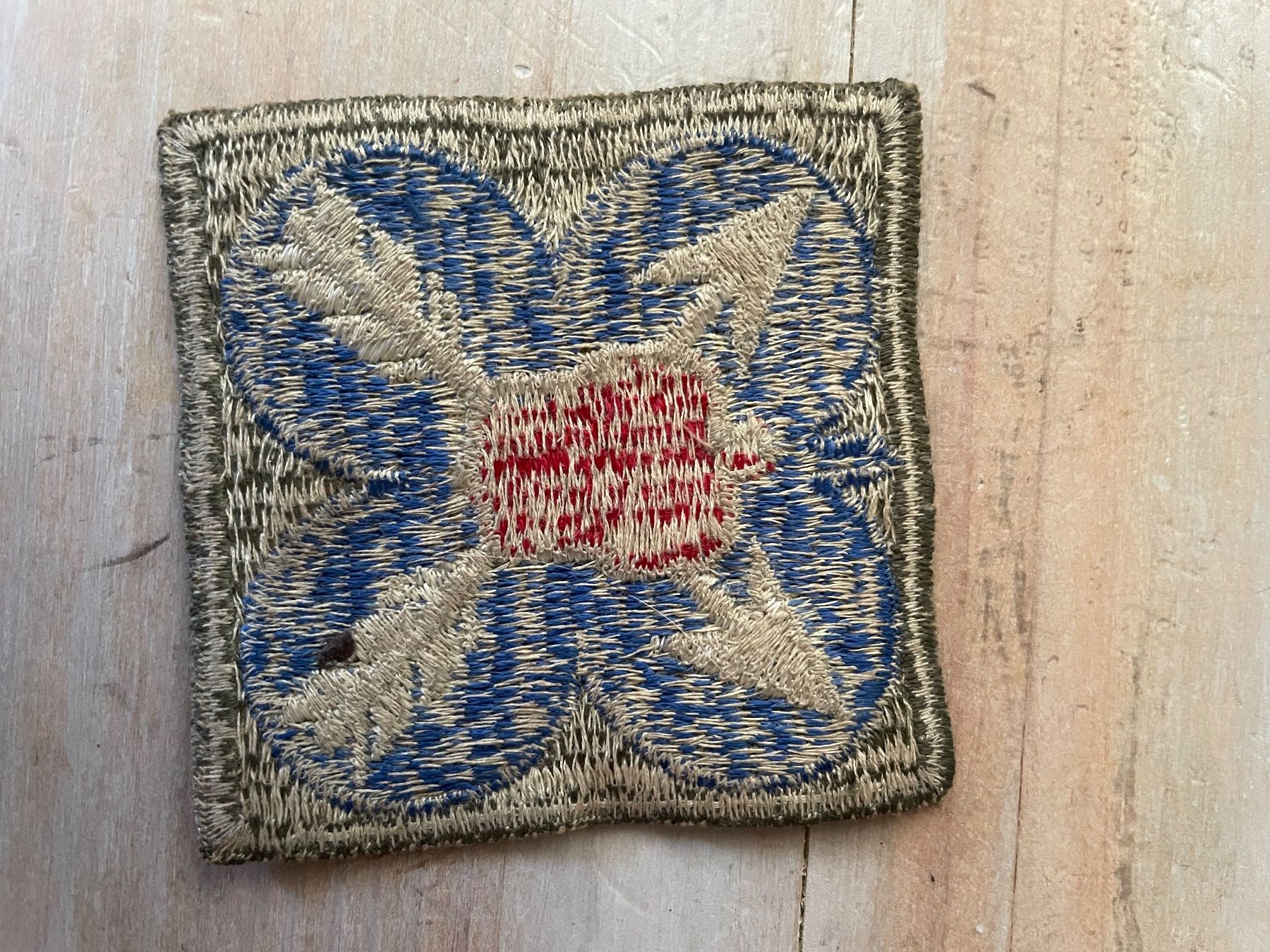 US Army Uniformen: U.S. Army patch Original ww2 XXI Corps – Gebraucht aus Oberbütschel von Woodie2005 1