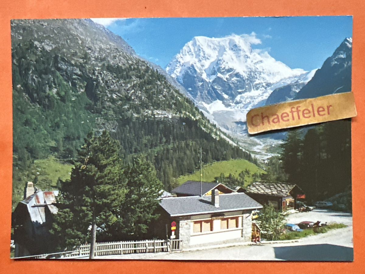 Ansichtskarten: Arolla VS Pigne d‘Arolla - Mt. Collon  – Gebraucht aus Zürich von Chaeffeler