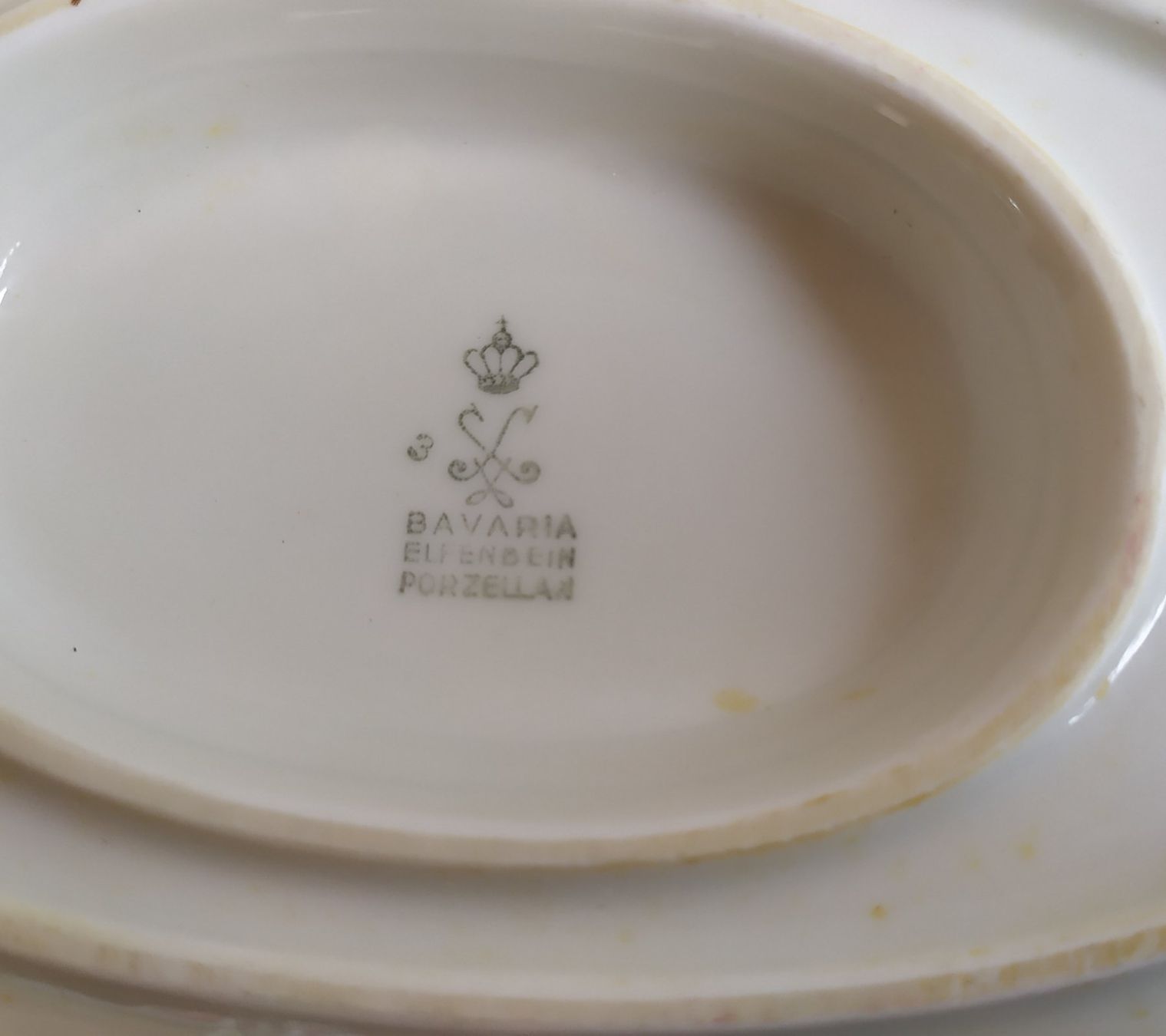 Plateaux: Saucière  Elfenbein Bavaria – D'occasion à Chezard St-Martin par Loucail 2