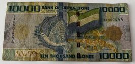 Sierra Leone 10‘000 Leones 2010
