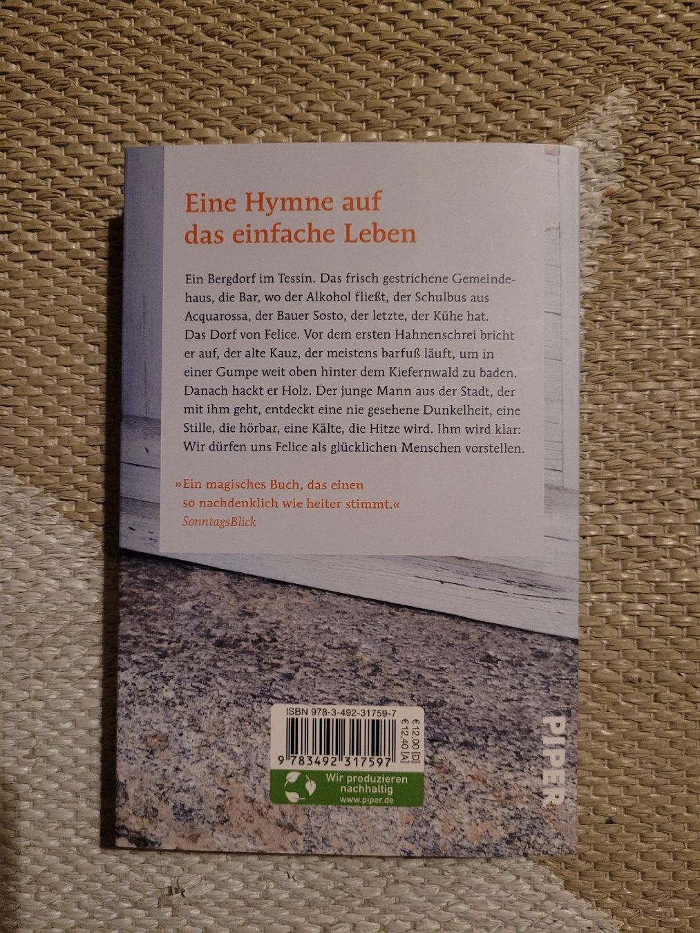 Libri: Tage mit Felice – Usato da Perlen venduto da Safari_23 1