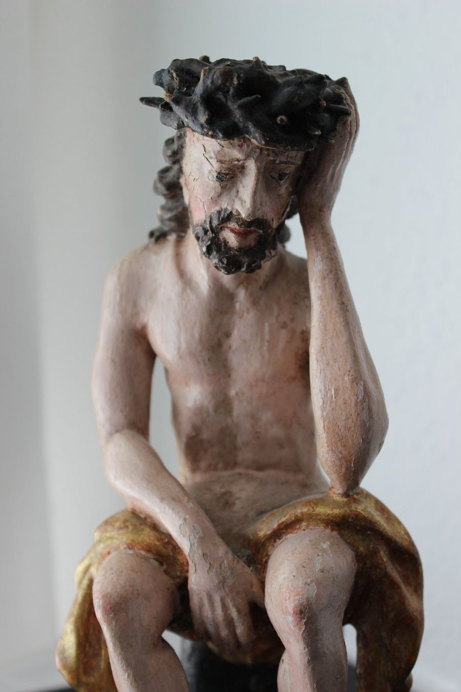 Statuette: Jesus sitzend Holz – Usato da Chur venduto da zowie72 5