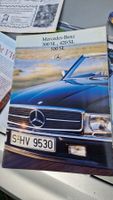 Mercedes W107 Prospekt.