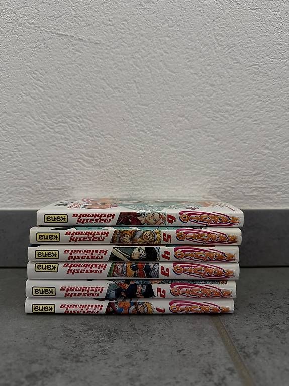 BD: Mangas Naruto  Tomes 1 à 6 – D'occasion à Malleray par pab_wjv9 1
