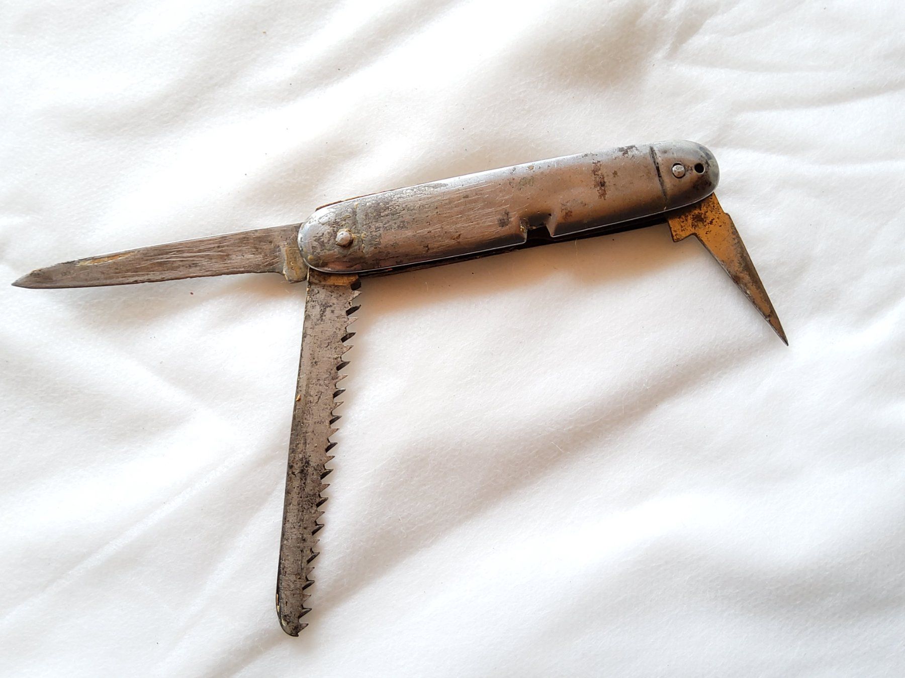 Taschenmesser: Ancien couteau de poche – Gebraucht aus Malleray von Broc-Mo 1