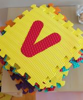 Spielmatte Alphabet Schaumstoff neuwertig