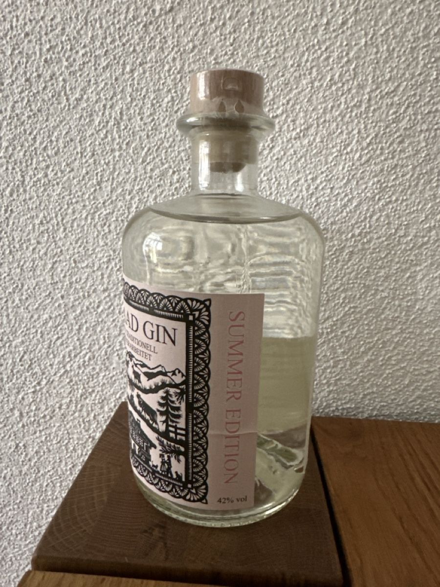 Bevande alcoliche: Gstaad Gin Summer Edition - Dry Gin, Neu – Nuovo (secondo la descrizione) da Emmen venduto da moodle13 2
