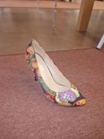 Pumps Damen bunter Blumenprint grösse 37. 