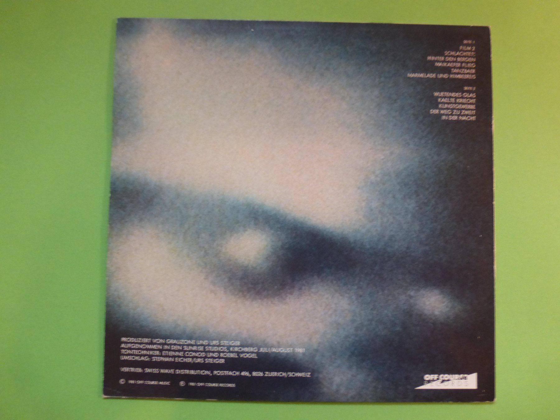 Dischi in vinile: Grauzone ‎– Grauzone – Usato da Zürich venduto da Swiss57 1